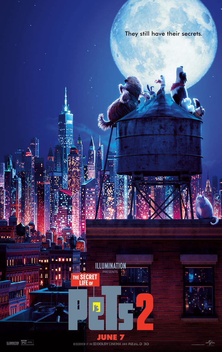 پوستر انیمیشن The Secret Life of Pets 2