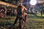 Dwayne Johnson Shares Jumanji Fight Photos