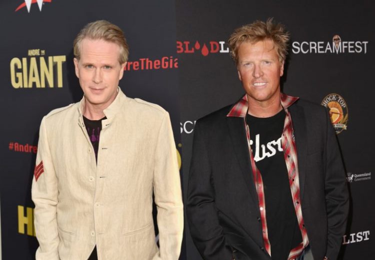 Cary Elwes and Jake Busey