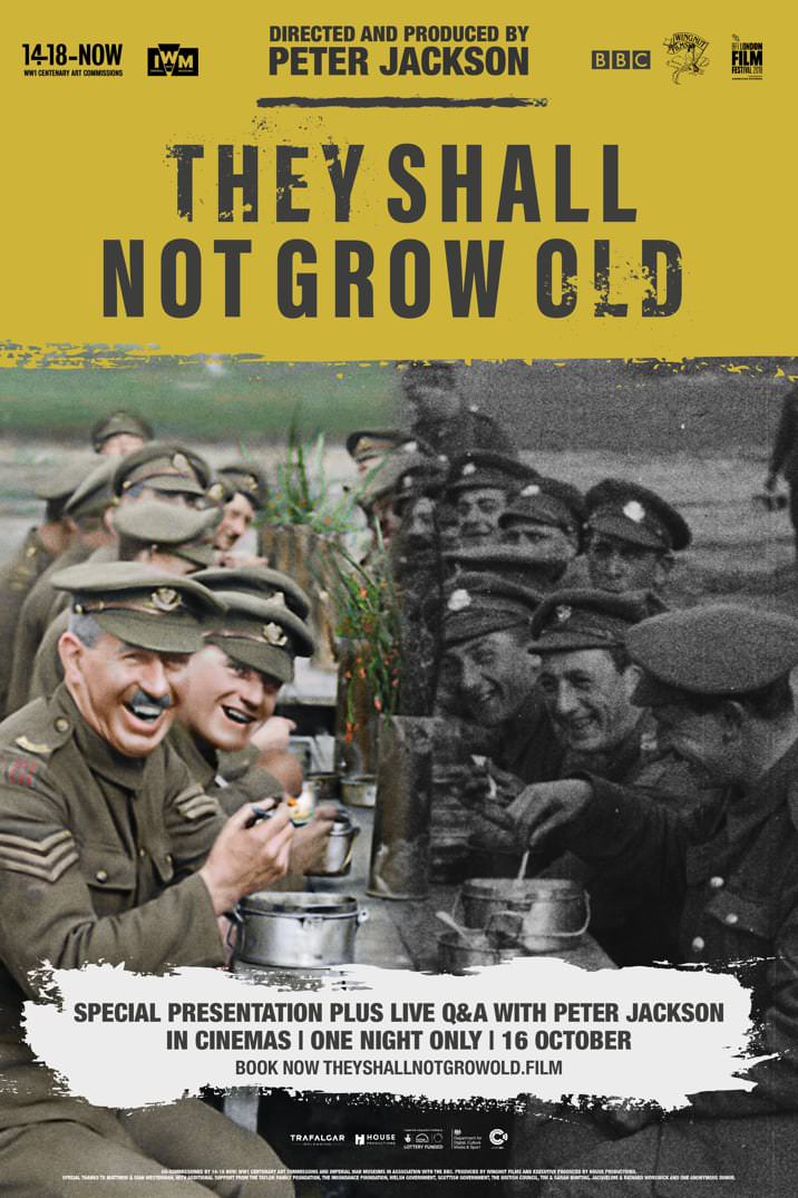 They Shall Not Grow Old Poster