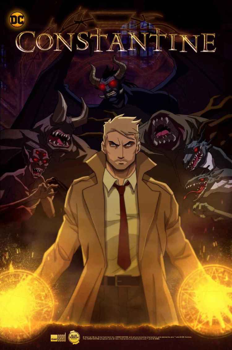 Constantine animated series Poster