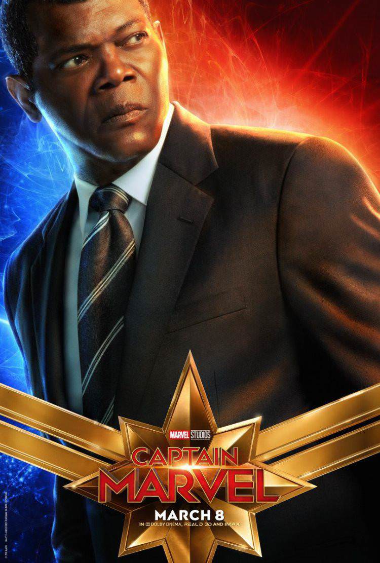 Captain Marvel Character Posters