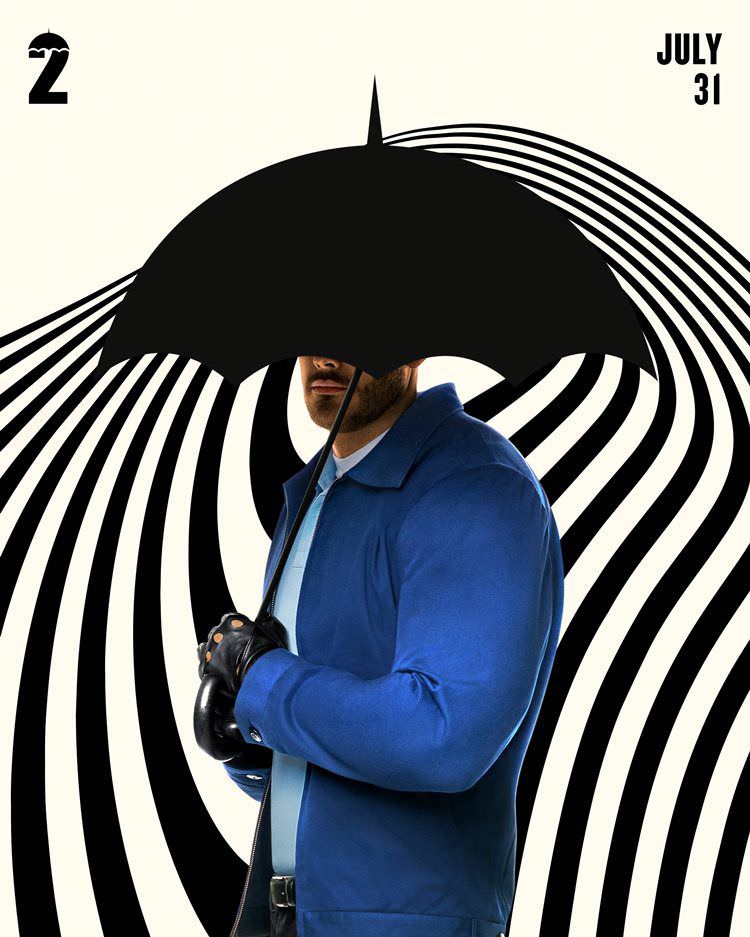 پوستر فصل دوم سریال The Umbrella Academy