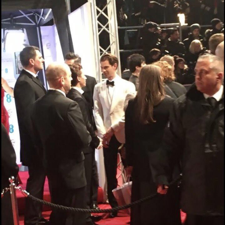 Tom Holland and Andrew Garfield  BAFTA