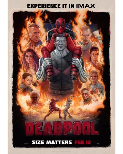 Deadpool IMAX poster