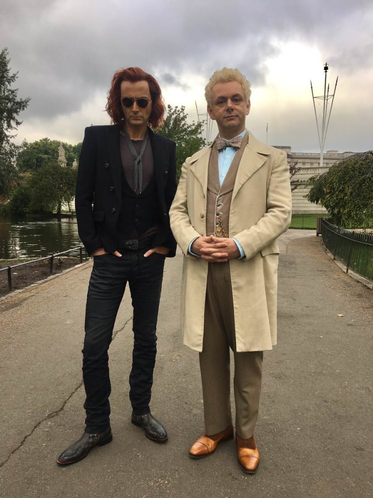 Good Omens First Look: Michael Sheen & David Tennant