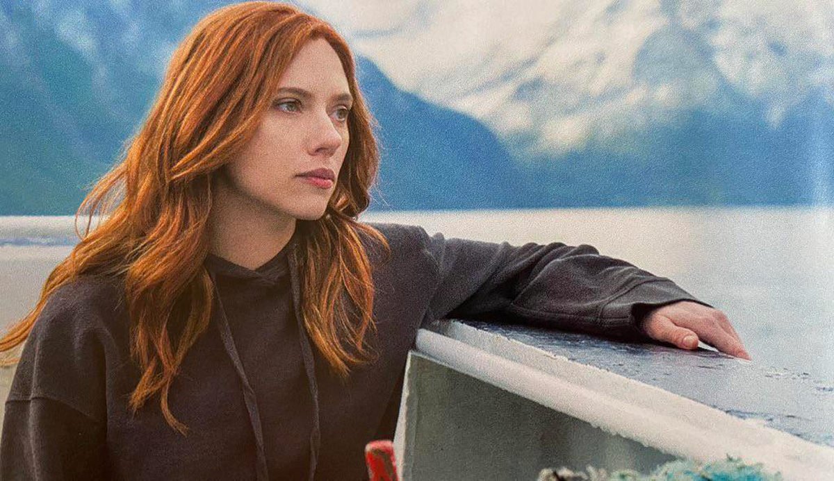 اسکارلت جوهانسون در یکی از مناظر فیلم Black Widow