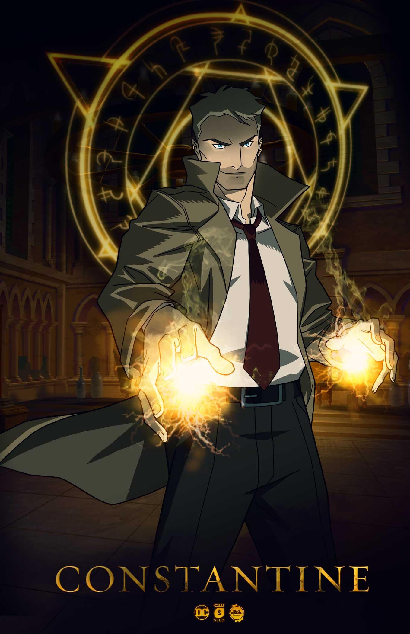 Constantine Animated Series Poster