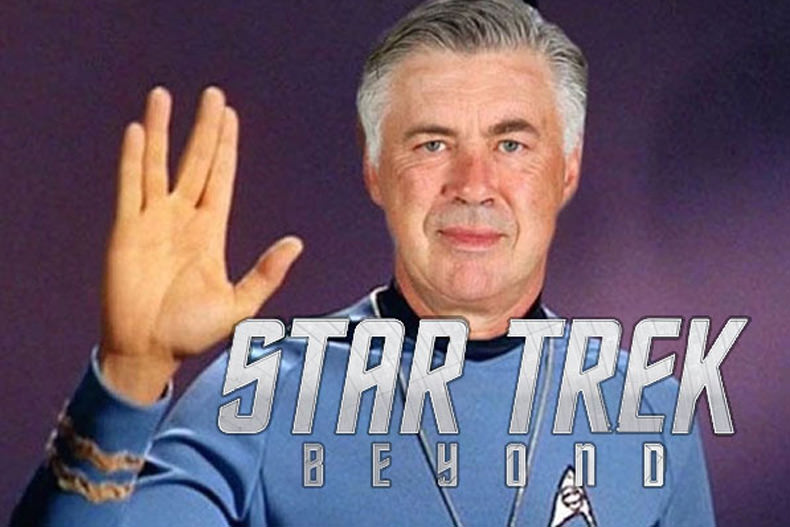 کارلو آنچلوتی در فیلم جدید Star Trek بازی خواهد کرد!