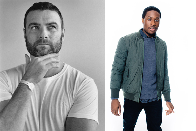 Liev Schreiber and Shameik Moore