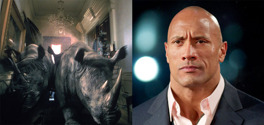 Jumanji and Dwayne Johnson