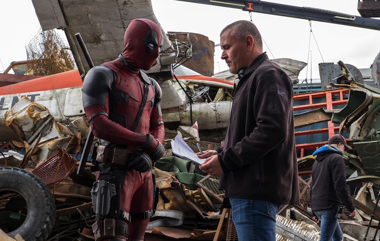 tim miller and Ryan Reynolds in deadpool