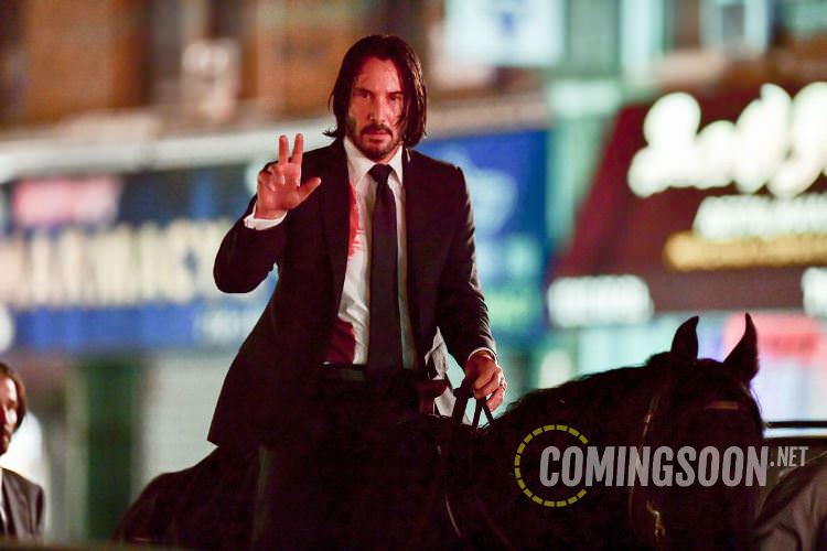 John Wick: Parabellum BTS Photo