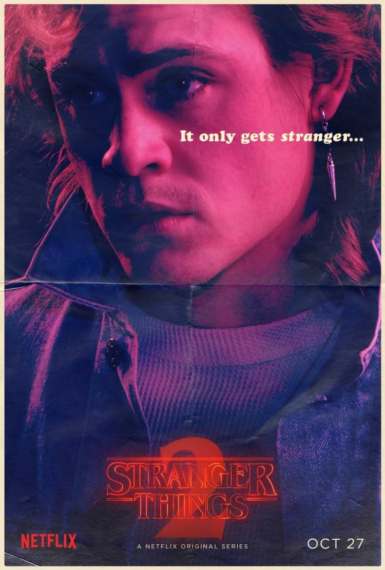  Stranger Things Season 2 12 Character Posters