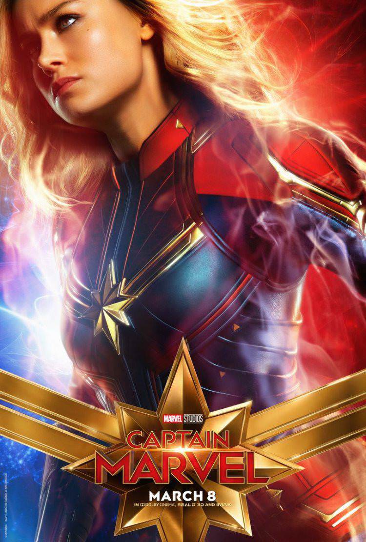 Captain Marvel Character Posters