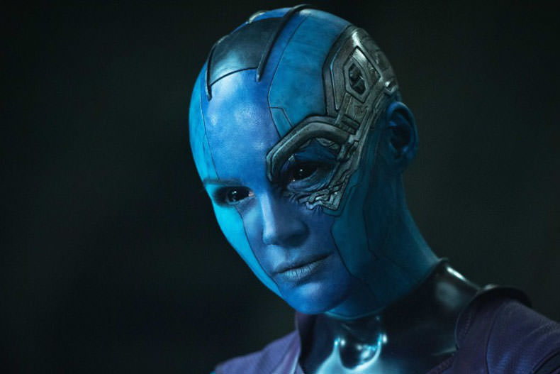 شخصیت نبولا با بازی کارن گیلن در فیلم Guardians of Galaxy 2 حضور پیدا خواهد کرد
