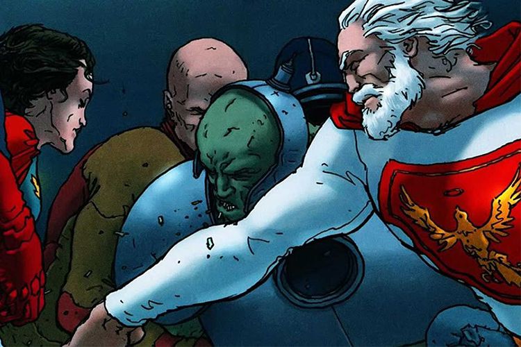 اولین تصاویر از پشت صحنه سریال Jupiter’s Legacy منتشر شد