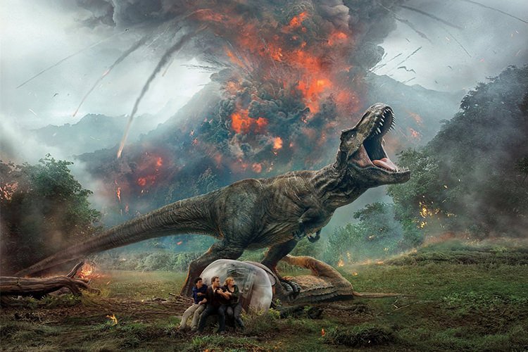 پوستر IMAX فیلم Jurassic World: Fallen Kingdom