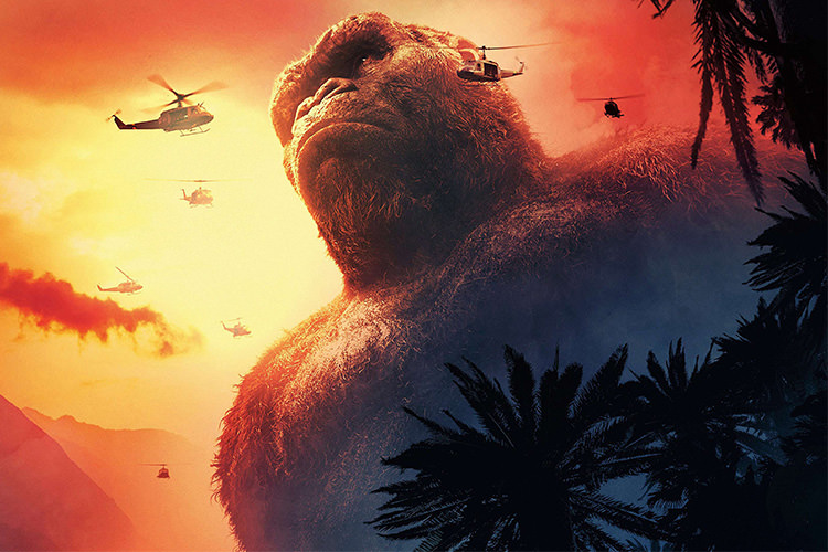 تاریخ انتشار بلوری فیلم Kong: Skull Island اعلام شد