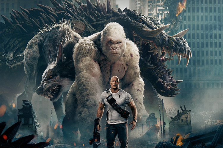 تریلر جدیدی از فیلم Rampage منتشر شد