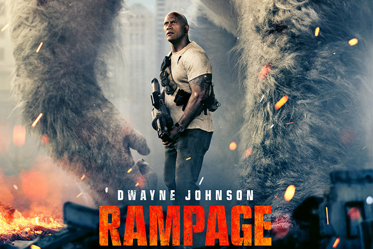 تریلر جدید فیلم Rampage منتشر شد